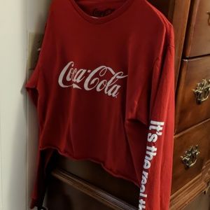 A Coca-Cola long sleeve shirt